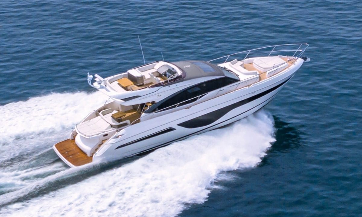 Princess S66 powerboat Eventscape charter
