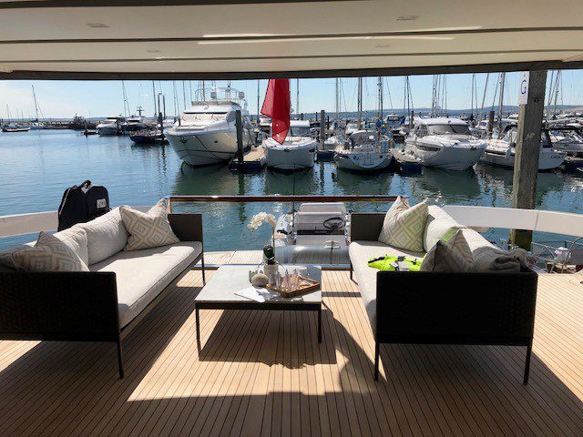 Aft deck San Lorenzo